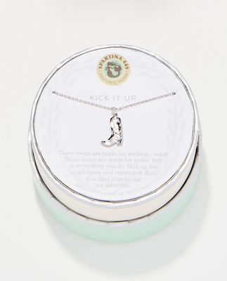 SLV 18&quot; Necklace Kick It Up/Cowgirl Boot