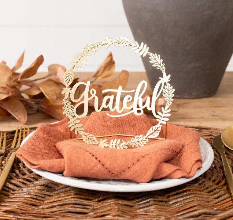 Standing Sign | Grateful