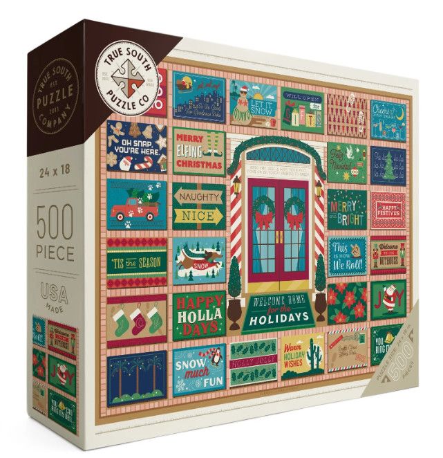 Holiday Doormats 500 Piece Puzzle