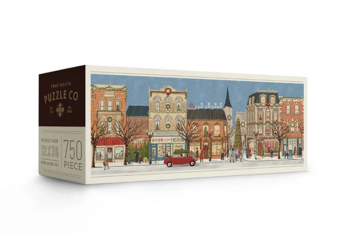 Merry Main Street 750 Piece Puzzle