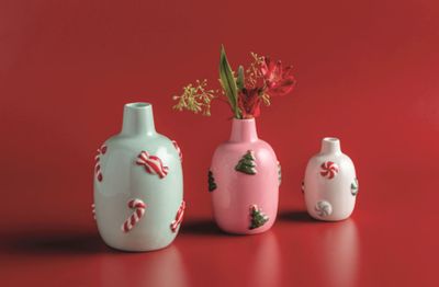 Christmas Icon Vase