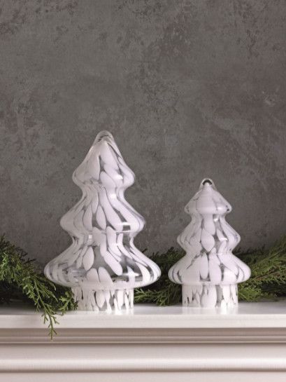 White Tortoise Glass Tree