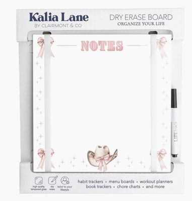 Dry Erase Reminder Board | 8x8