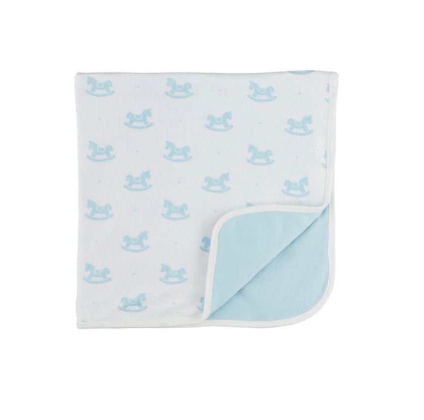 Rocking Horse Arrival Blanket