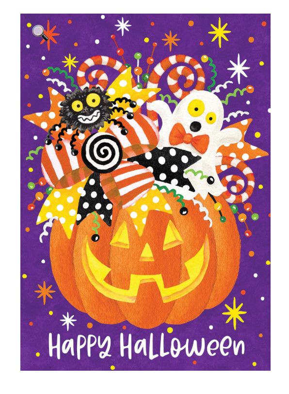 Jack O’ Lantern Garden Flag