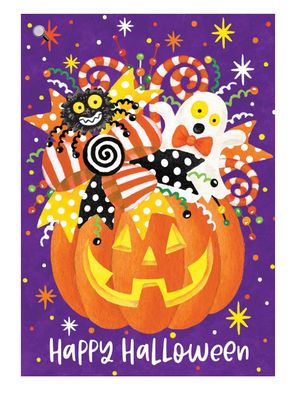 Jack O’ Lantern Garden Flag