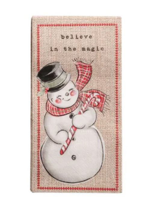 Christmas Guest Towel Sets, Color: Believe in the Magic