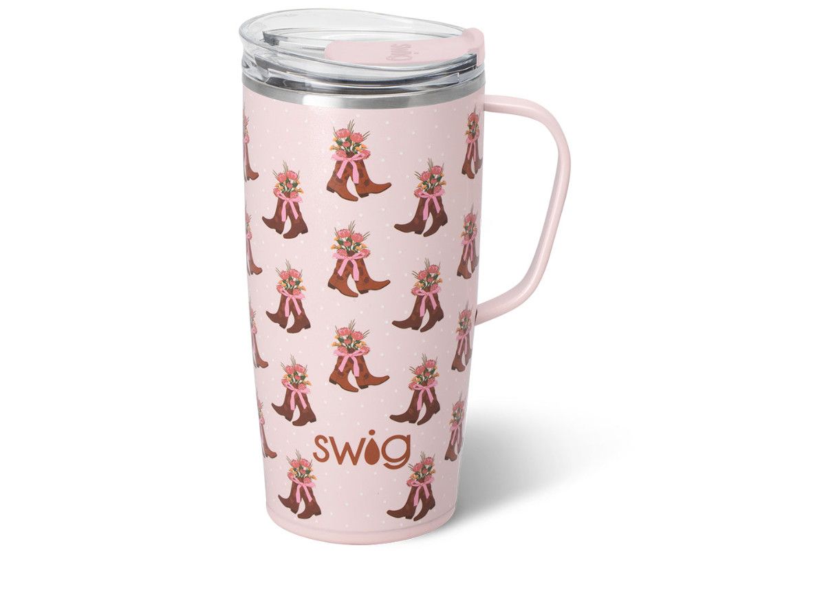 Swig Cowgirl Coquette Collection, Size: Travel Mug 22oz