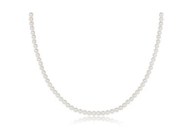 17&quot; Choker Classic Pearl 3mm Bead