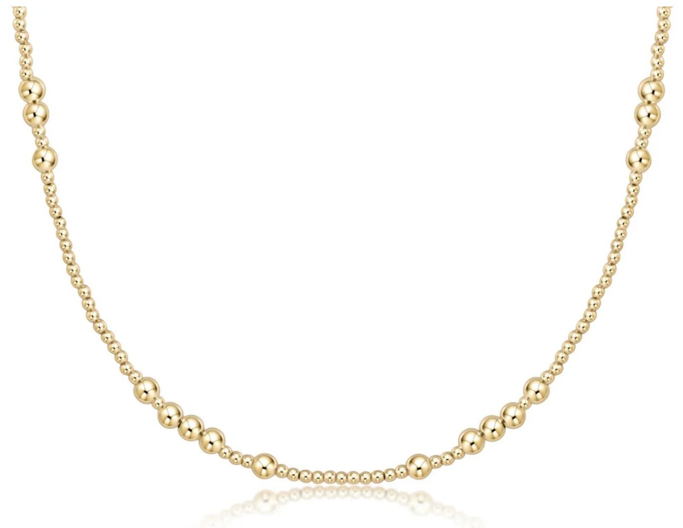 17&quot; Hope Unwritten Gold Choker 4mm