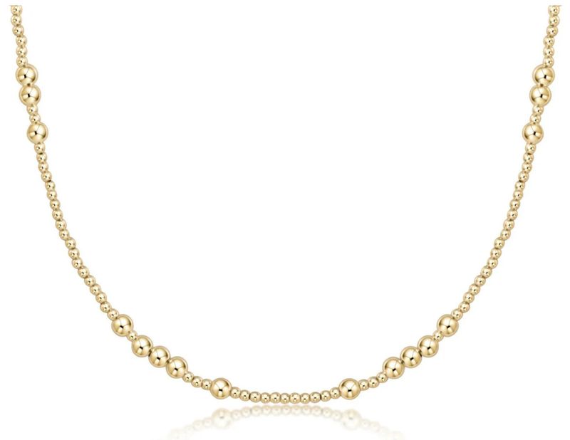 17&quot; Hope Unwritten Gold Choker 4mm