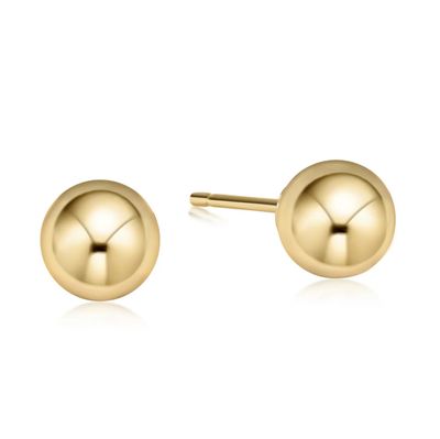Classic Gold Ball Stud