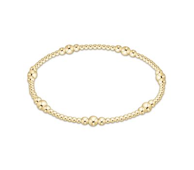 Purpose Gold 4mm Bead Bracelet