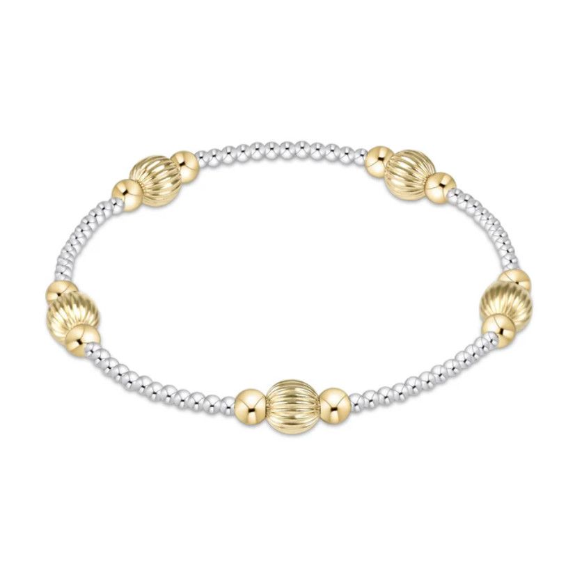 Purpose Dignity 6mm Bead Bracelet Mixed Metal