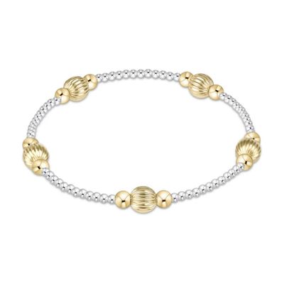 Purpose Dignity 6mm Bead Bracelet Mixed Metal