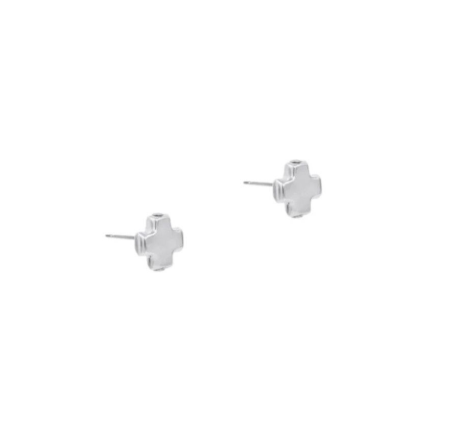 Signature Cross Sterling Stud Sterling
