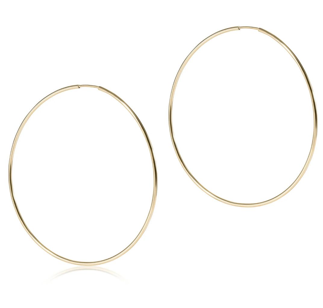 Endless Gold 2&quot; Hoop