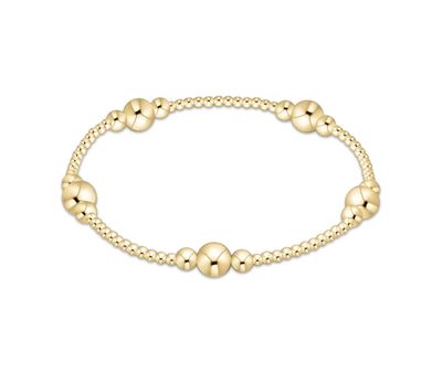 Purpose Gold 6mm Bead Bracelet