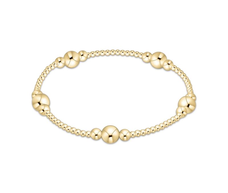 Purpose Gold 6mm Bead Bracelet