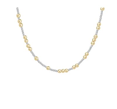 15&quot; Choker Hope Unwritten  4mm Mixed Metal
