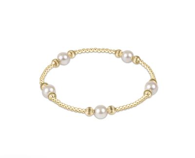 Purpose Pearl 6mm Bead Bracelet Dignity