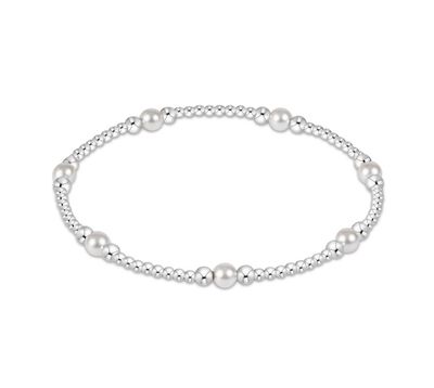 Purpose Pearl 4mm Bead Bracelet Sterling