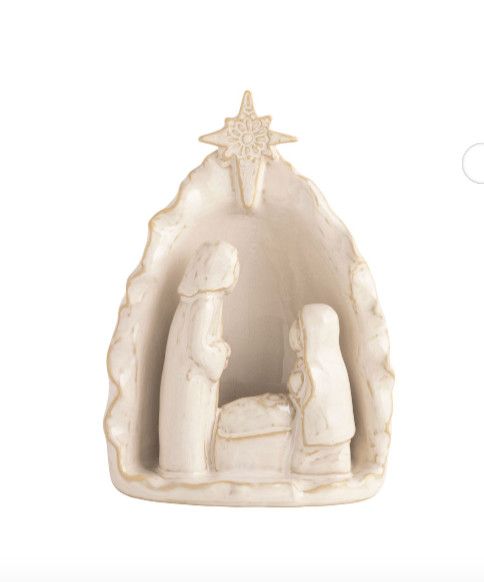 Stoneware Nativity