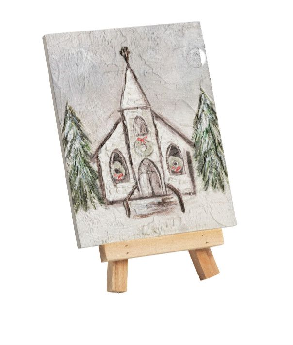 Church Farmhouse Art