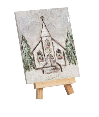 Church Farmhouse Art