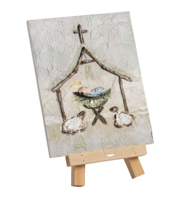 Manger Farmhouse Art