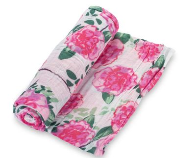Live Life In Full Bloom Baby Swaddle Blanket