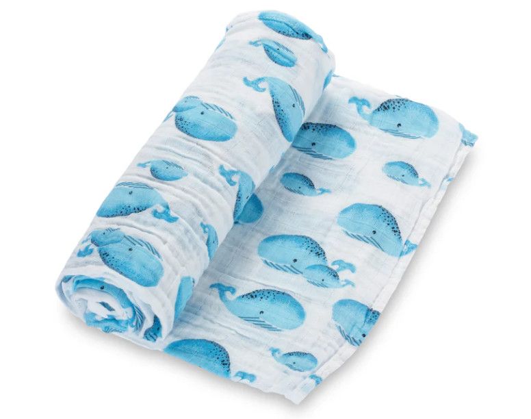 Whale, Whale, Whale Swaddle Blanket