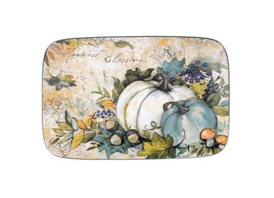 Harvest Gatherings Fall Rectangular Platter