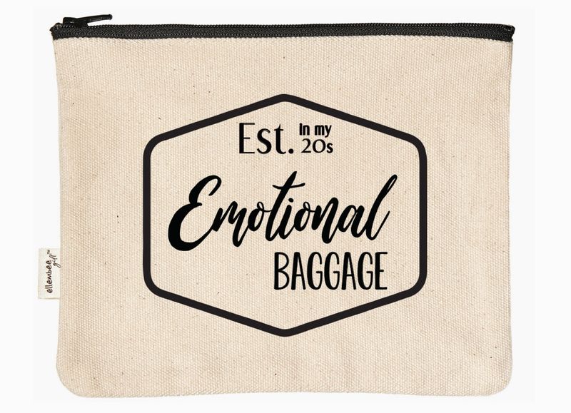 Emotional Baggage Zipper Pouch