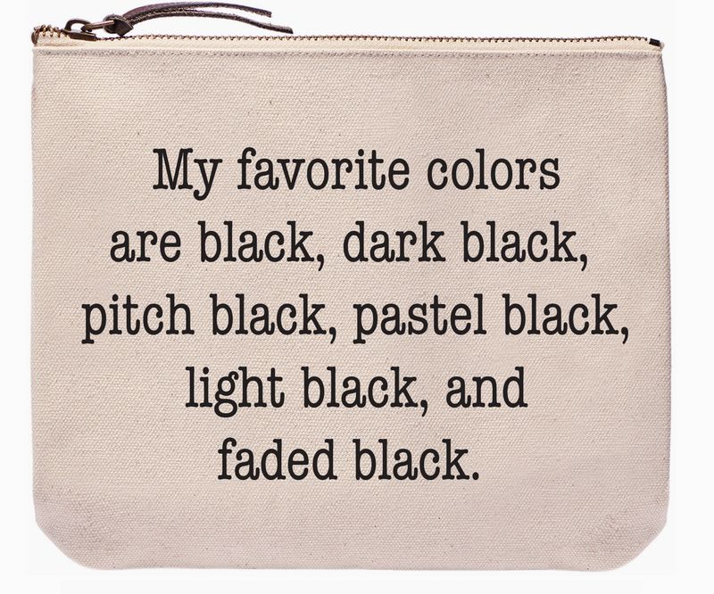 Black Everyday Pouch