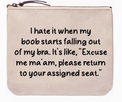 Boob Falls Out Everyday Pouch