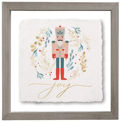Joy Nutcracker Framed Print