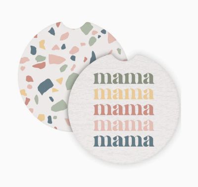 Car Coaster Set | Mama Mama Terrazzo