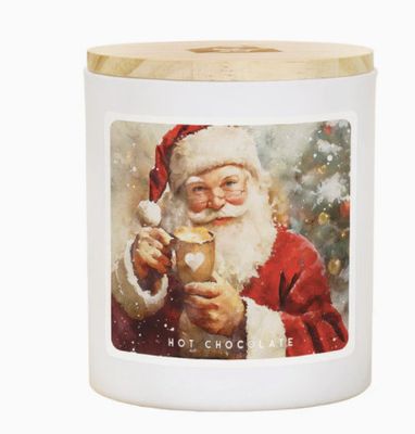 Santa Mug Art Hot Chocolate
