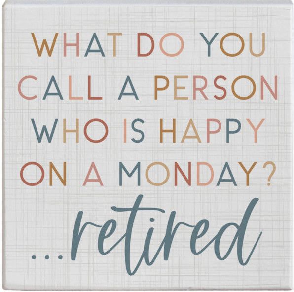 Happy on Monday Block