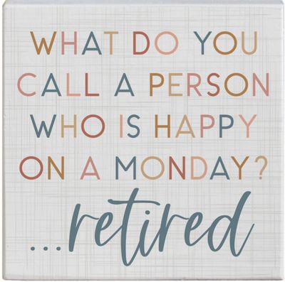 Happy on Monday Block