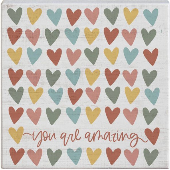 You Amazing Hearts Block