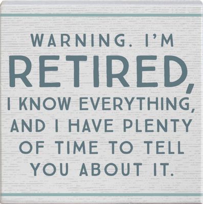 Warning Retired Block