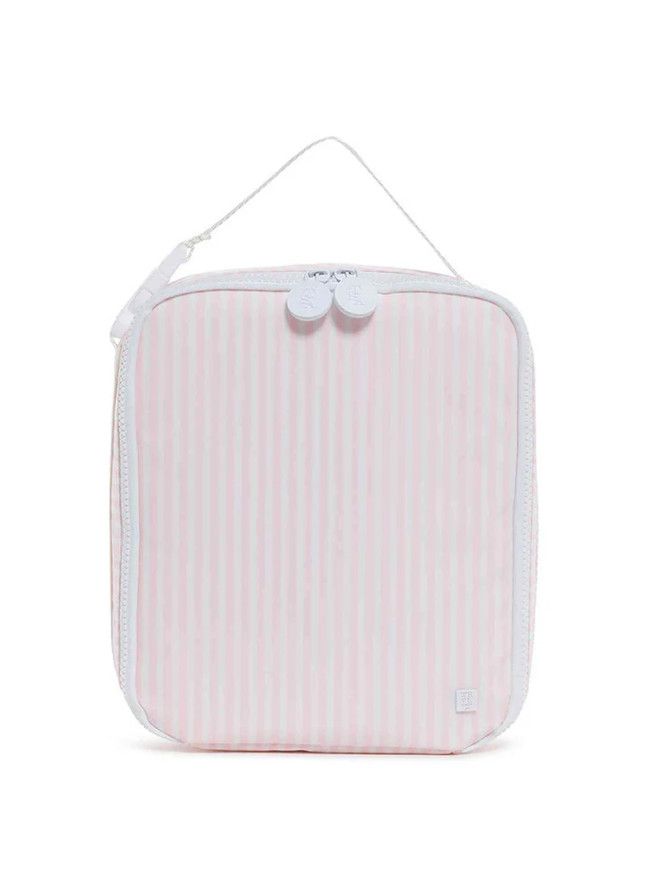 Insulated Lunch Box Bag, Color: Pimlico Stripe Pink