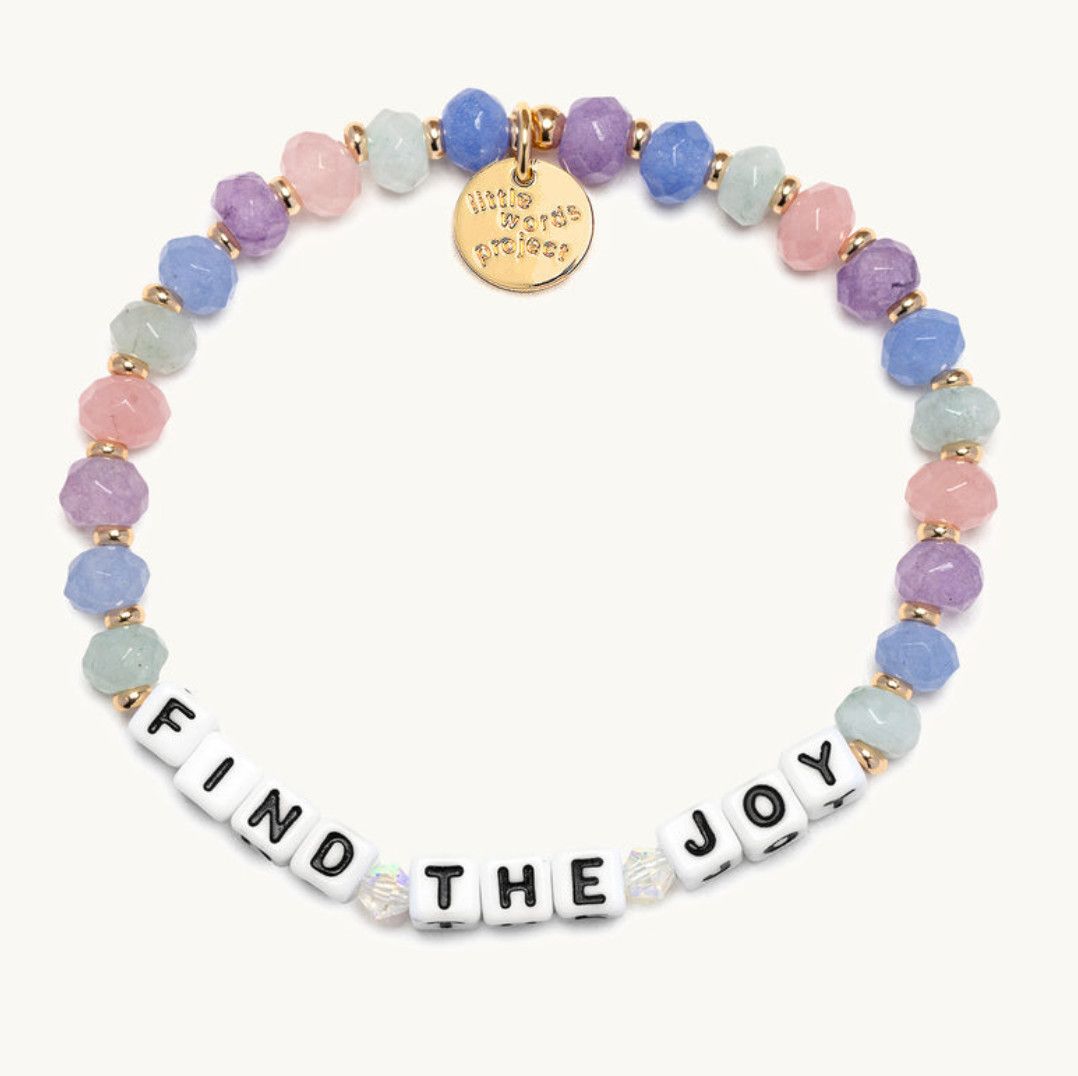 Find the Joy | Little Words Bracelet