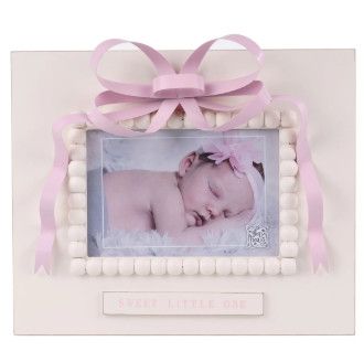 Sweet Little One Girl Bow Frame