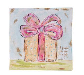 Friend Best Present Canvas