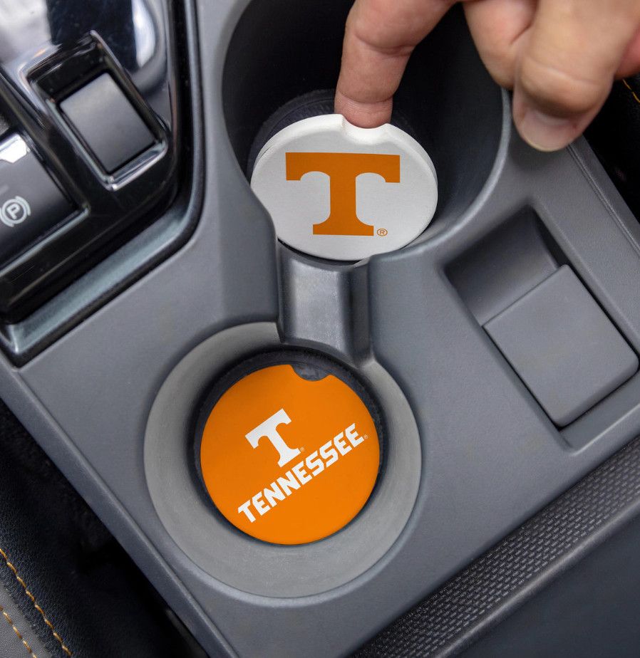 University of Tennessee® Car Coaster Set
