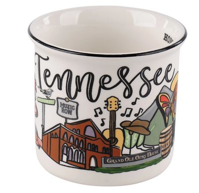 State Of Tennessee Campfire Mug