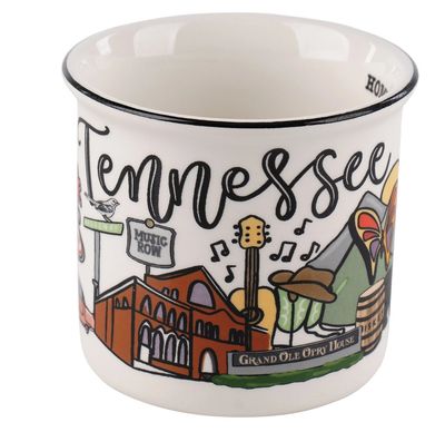 State Of Tennessee Campfire Mug